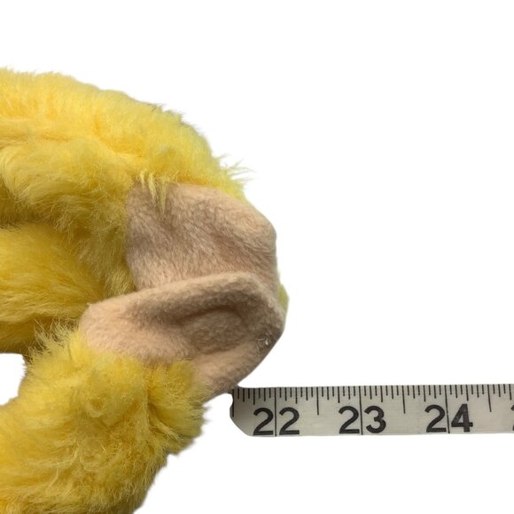 Plush Monkey With "I ♥ Boston" Shirt 22" Yellow Stuffed Animal Toy Hook Loop - Picture 3 of 3